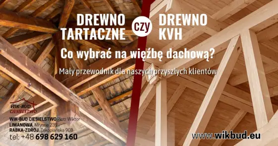 Drewno KVH - Dlaczego warto je wybrać zamiast zwykłej tarcicy?